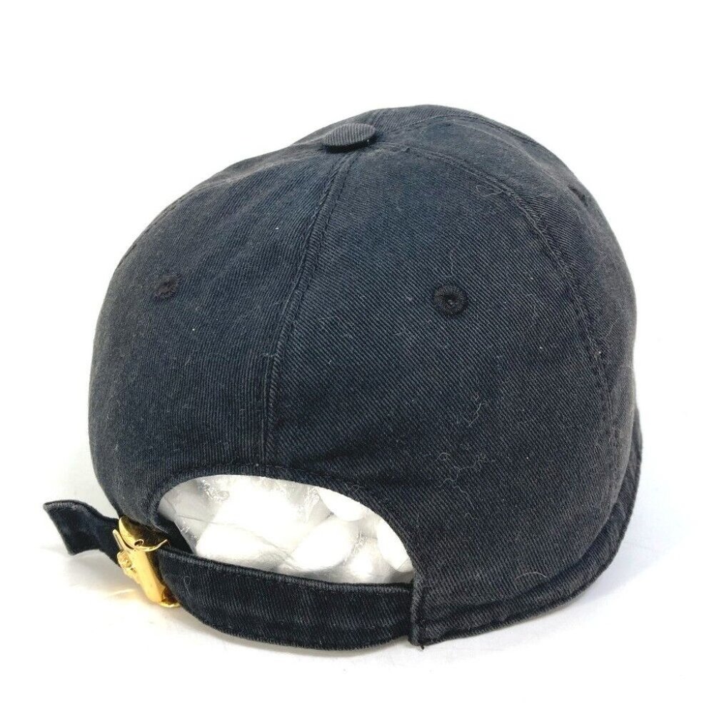 VERSACE logo Hat cap cotton Black/White - Picture 9 of 15